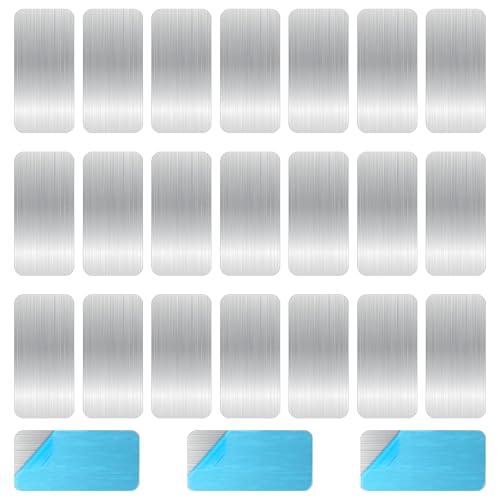 YBEATY 24 Stück Metallplättchen Selbstklebend Metallplättchen aus Edelstahl mit Kleber Metallplatten ErsatzMetallplatten 6x3cm Metallstreifen nicht stählerne Lüftungsschlitze Autohalterungen Handyhül YBEATY 24 Stück Metallplättchen Selbstklebend Metallplättchen aus Edelstahl mit Kleber Metallplatten ErsatzMetallplatten 6x3cm Metallstreifen nicht stählerne Lüftungsschlitze Autohalterungen Handyhül von YBEATY