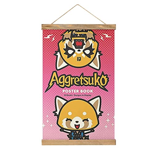 Aggretsuko Anime Scroll Poster Stoff Bild Kunst Holz DIY Rahmen Hängende Druck Aufhänger für Raumdekoration Öl Leinwand Kit Geschenk Aggretsuko Anime Scroll Poster Stoff Bild Kunst Holz DIY Rahmen Hängende Druck Aufhänger für Raumdekoration Öl Leinwand Kit Geschenk von YBEL