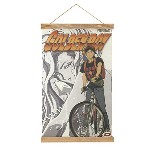 Golden Boy Anime Scroll Poster Stoff Bild Kunst Holz DIY Rahmen Hängende Druck Aufhänger für Raumdekoration Öl Leinwand Kit Geschenk Golden Boy Anime Scroll Poster Stoff Bild Kunst Holz DIY Rahmen Hängende Druck Aufhänger für Raumdekoration Öl Leinwand Kit Geschenk von YBEL