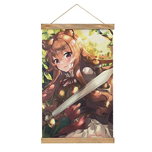 Magnetische Schriftrolle Raphtalia Anime Kleiderbügel Poster DIY Wand Stoff Dekor Hängende Gemälde Rahmen Kit Halter für Wohnzimmer Magnetische Schriftrolle Raphtalia Anime Kleiderbügel Poster DIY Wand Stoff Dekor Hängende Gemälde Rahmen Kit Halter für Wohnzimmer von YBEL