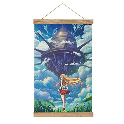 YBEL Magnetische Schriftrolle SAO Poster Schwert Kunst Online Asuna Kleiderbügel Poster DIY Wand Stoff Dekor Hängende Gemälde Rahmen Kit Halter für Wohnzimmer YBEL Magnetische Schriftrolle SAO Poster Schwert Kunst Online Asuna Kleiderbügel Poster DIY Wand Stoff Dekor Hängende Gemälde Rahmen Kit Halter für Wohnzimmer von YBEL