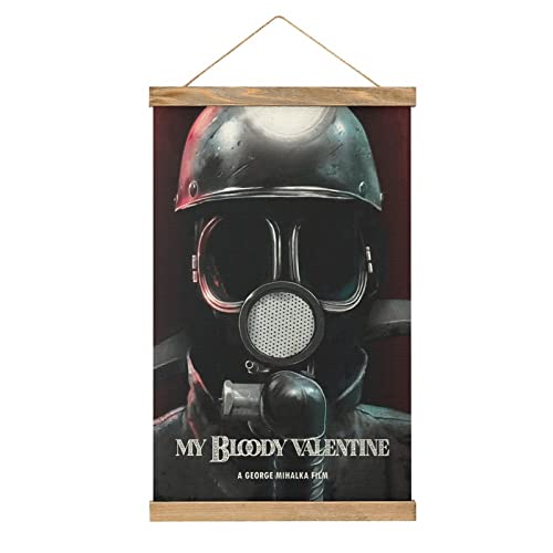 Magnetischer Schriftzug "My Bloody Valentine Hangers" Poster DIY Wand Stoff Dekor Hängende Gemälde Rahmen Kit Halter für Wohnzimmer von YBEL