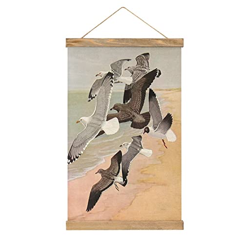 Vogel-Migration Vintage Vögel Scroll-Poster Stoffbild Kunst Holz DIY Rahmen Hängender Druck Aufhänger für Raumdekoration Öl Leinwand Kit Geschenk Vogel-Migration Vintage Vögel Scroll-Poster Stoffbild Kunst Holz DIY Rahmen Hängender Druck Aufhänger für Raumdekoration Öl Leinwand Kit Geschenk von YBEL