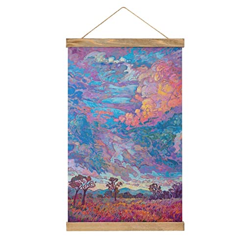 YBEL Magnetische Schriftrolle Erin Hanson Texanische Sterne Aufhänger Poster DIY Wand Stoff Dekor Hängende Gemälde Rahmen Kit Halter für Wohnzimmer YBEL Magnetische Schriftrolle Erin Hanson Texanische Sterne Aufhänger Poster DIY Wand Stoff Dekor Hängende Gemälde Rahmen Kit Halter für Wohnzimmer von YBEL