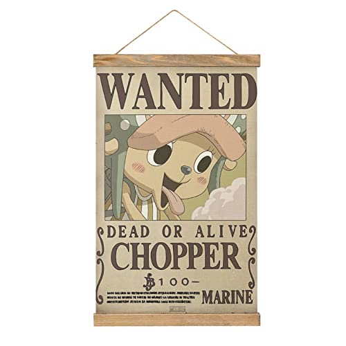 YBEL Tony Chopper Wanted Scroll-Poster, Stoffbild, Kunst, Holzrahmen, zum Aufhängen, Druck, Aufhänger für Raumdekoration, Ölleinwand, Geschenk YBEL Tony Chopper Wanted Scroll-Poster, Stoffbild, Kunst, Holzrahmen, zum Aufhängen, Druck, Aufhänger für Raumdekoration, Ölleinwand, Geschenk von YBEL