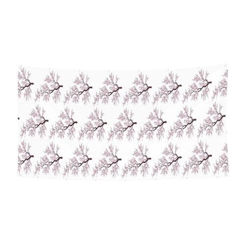 Kirschblüten-Baum-Druck, Party-Banner für Versammlungen, Festivals, UV-beständige Dekoration, passend für Halloween, Bar, Wohnzimmer Kirschblüten-Baum-Druck, Party-Banner für Versammlungen, Festivals, UV-beständige Dekoration, passend für Halloween, Bar, Wohnzimmer von YBGHDAA