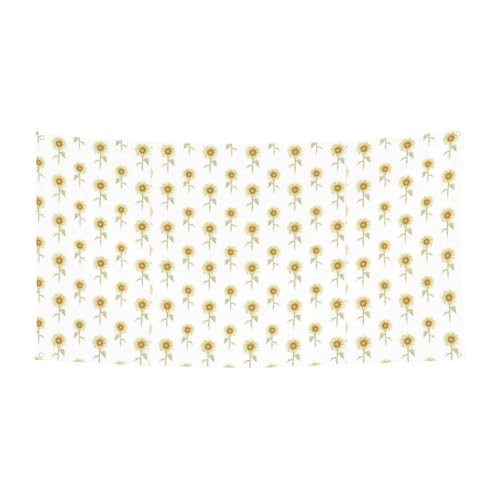 Sonnenblume, handbemalt, Blumendruck, Party-Banner für Versammlungen, Festivals, UV-beständige Dekoration, passend für Halloween, Bar, Wohnzimmer Sonnenblume, handbemalt, Blumendruck, Party-Banner für Versammlungen, Festivals, UV-beständige Dekoration, passend für Halloween, Bar, Wohnzimmer von YBGHDAA