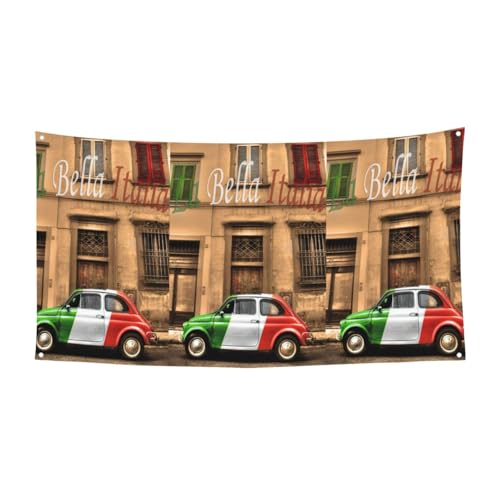 Wunderschönes Party-Banner mit Italien-Druck, für Versammlungen, Festivals, UV-beständige Dekoration, passend für Halloween, Bar, Wohnzimmer Wunderschönes Party-Banner mit Italien-Druck, für Versammlungen, Festivals, UV-beständige Dekoration, passend für Halloween, Bar, Wohnzimmer von YBGHDAA