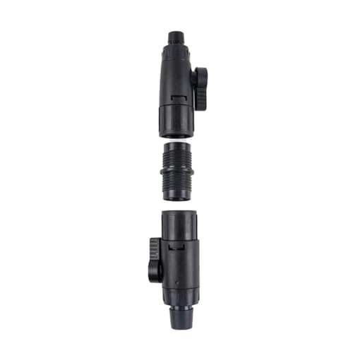 1 x 12 mm/16 mm Doppelter Tap Quick Release Connector Aquarium Water Control Ventil Schlauch Reducer Dichtung Aquarium System Kit (4) von YBKIASLYT
