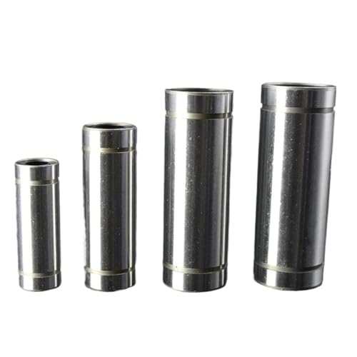 2 Stück LM6LUU LM8LUU LM10LUU LM12LUU Linearlager 6 mm 8 mm 10 mm 12 mm Erweiterte Kugellagerteile for 3D-Druckerlager(LM10LUU 10x19x55) von YBKIASLYT