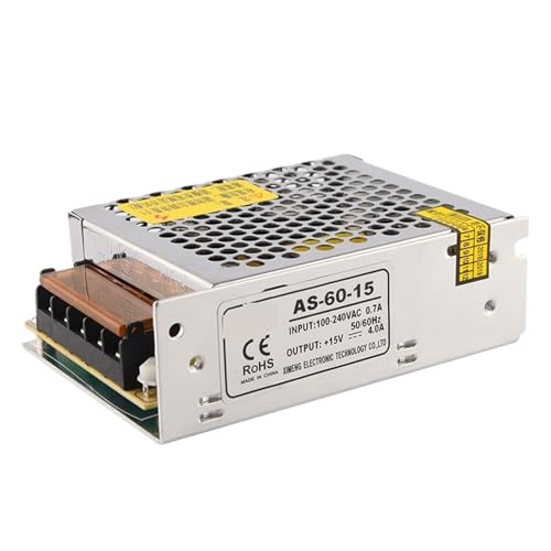 AS-60-15 60W 15V 4A Mini-Schaltnetzteil mit Einzelausgang AS-60-15 60W 15V 4A Mini-Schaltnetzteil mit Einzelausgang von YBKIASLYT