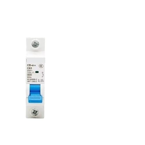 DC MCB Elektrische Fahrzeug Fahrrad Solar Energy Power CB 63A DC 110V 220V AC 230V 400V Miniatur DIN Schiene Circuit Breaker(2P DC 12-220V,25A) von YBKIASLYT