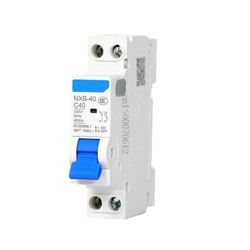 DPN 1P + N NXB-40 NXB40 Ersetzen DZ267-32 6A 10A 16A 20A 25A 32A 40A 220V Miniatur Circuit Breaker MCB(6A) von YBKIASLYT