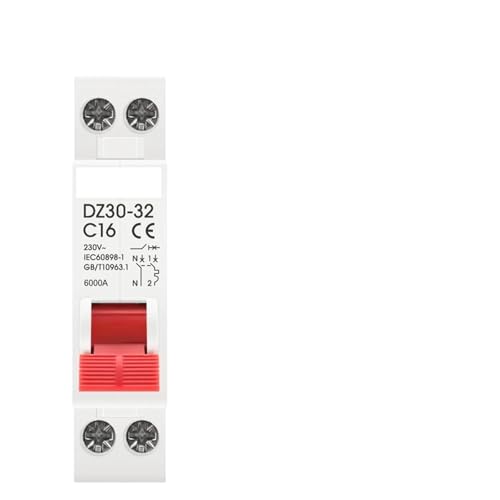 DZ30-32 DPN 1P + N Mini Circuit Breaker MCB 6A 10A 16A 20A 25A 32A Din Schiene Montage Ausschnitt Miniatur haushalt Luft Schalter OEM DIY(20A) von YBKIASLYT
