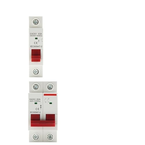 Din-Schiene 1P 2P 3P 4P 40A 63A 100A 125A Messer Hauptschalter Trennschalter for den privaten industriellen Einsatz Leistungsschalter AC 230V 400V(4P,100A) von YBKIASLYT