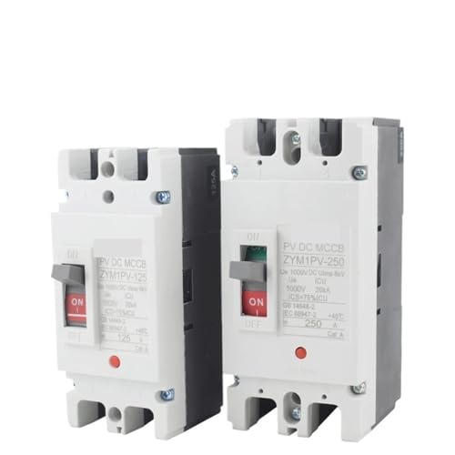 Gehäuse DC-Leistungsschalter MCCB Überlastschutz Schalterschutz Solar Photovoltaik PV 150A 250A Batterietrennschalter(100A) von YBKIASLYT