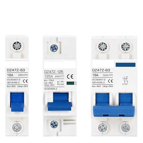 Solarenergie PV MCB DC 1000 V Leitungsschutzschalter 2P 60A 500 V Photovoltaik-Stromerzeugungsschalter 63A 50A 40A 32A(2P DC500V,40A) von YBKIASLYT