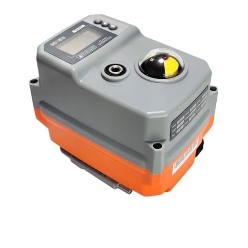 Tsaifan 20Nm ABS/Aluminium Elektronischer Regelantrieb mit Analogsignal 0-10V, 4-20mA, for lineare Durchflussregelung(Stem 11X11MM,ACDC24V,0-5V) von YBKIASLYT