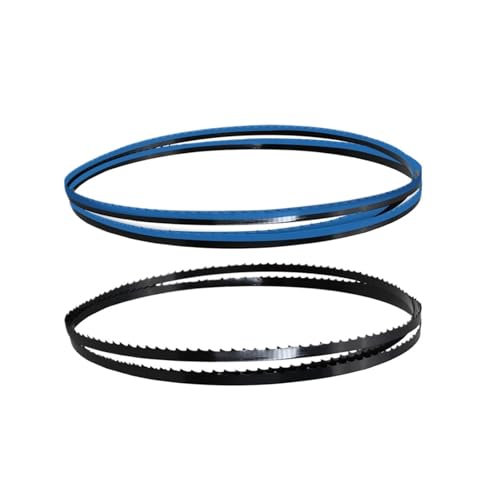 2 Stück 1511 mm 59-1/2" x 1/4" x 6 TPI Bandsägeblatt, kompatibel mit 9" Delta BS100 Black Decker Ryobi Skil Dewalt Nutool Bandsägenwerkzeuge von YBKWTA