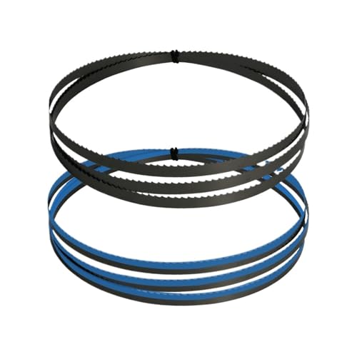 2 Stück 1790 mm Bandsägeblatt 1790 x 9,5 x 0,35 mm for 10 Zoll, kompatibel mit Scheppach HBS250, kompatibel mit Craftsman 921400, kompatibel mit Fox F28-186A, kompatibel mit Axminster Bandsäge von YBKWTA
