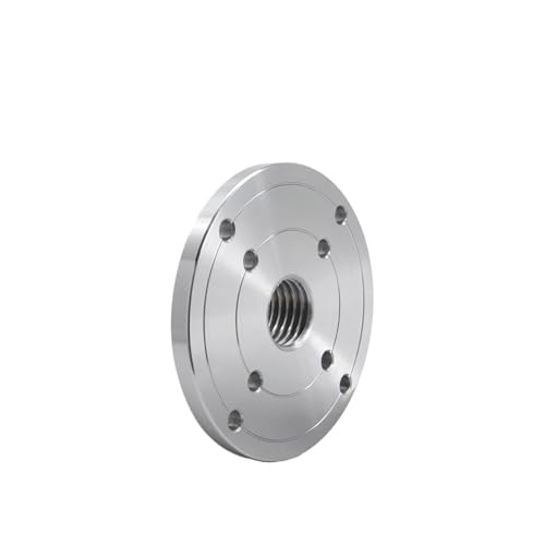 4 "100mm Drechselbank-Planscheibe for M33 M18 1 Zoll Gewinde-Holzbearbeitungsmaschine Drehfutter-Flansch-Planscheibe(M33 x 3.5) von YBKWTA