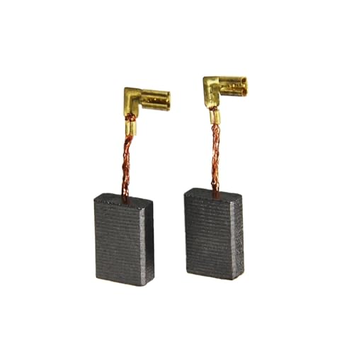 5 Paar Kohlebürsten 16 x 11 x 5 mm, kompatibel mit Makita Elektromotoren CB325 9554NB 9557NB 9558 von YBKWTA