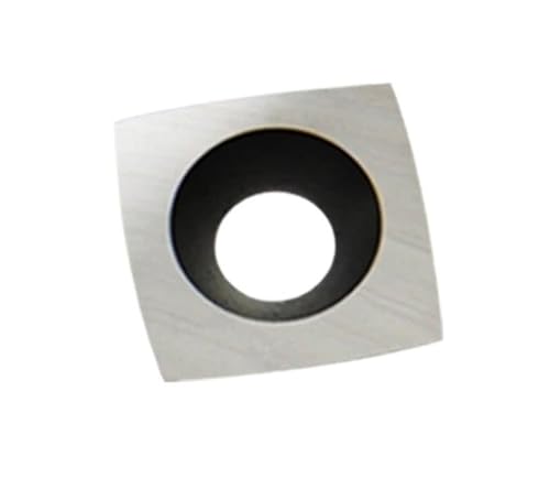 Hartmetalleinsatz Drechselwerkzeuge Ersatzfräser Torx M4 Schraube Hohlfräser Finisher Drechselfutter Drehwerkzeuge(A.Square - Radius) von YBKWTA