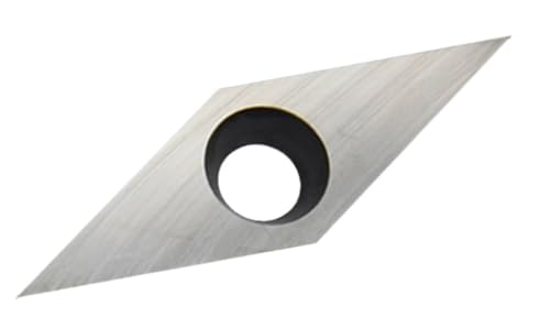 Hartmetalleinsatz Drechselwerkzeuge Ersatzfräser Torx M4 Schraube Hohlfräser Finisher Drechselfutter Drehwerkzeuge(D.Diamond) von YBKWTA