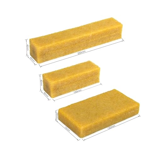 Schleifreinigungs-Klebestift, Schleifblock, Radiergummi for Schleifbänder, Bandtrommelreiniger, Schleifpapier, Holzbearbeitungswerkzeuge(200x40x40mm) von YBKWTA