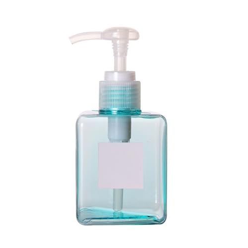 Tischseifenspender Seifenspender aus Kunststoff, Mousse-Schaumflasche, Push-Type-Spender, Reise-Flüssigkeitsvorratsbehälter Compatible with Bad und Küche(100ml blue) von YBNKKUXKN