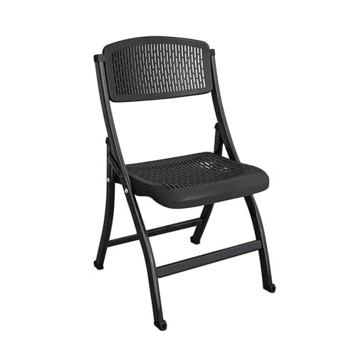 YBNKKUXKN Folding Chair Indoor Outdoor Portable Stackable Seat with Steel Frame Capacity for Events Office Party Picnic Kitchen Dining YBNKKUXKN Folding Chair Indoor Outdoor Portable Stackable Seat with Steel Frame Capacity for Events Office Party Picnic Kitchen Dining von YBNKKUXKN