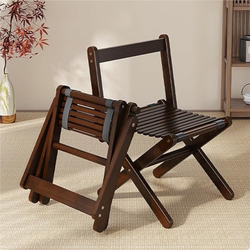 YBNKKUXKN Klappbare Esszimmerstühle, 2er-Set, Faltbarer Bambus-Küchenstuhl, Bambusrahmen, leicht zu verstauen, for kleine Räume in der Wohnung YBNKKUXKN Klappbare Esszimmerstühle, 2er-Set, Faltbarer Bambus-Küchenstuhl, Bambusrahmen, leicht zu verstauen, for kleine Räume in der Wohnung von YBNKKUXKN