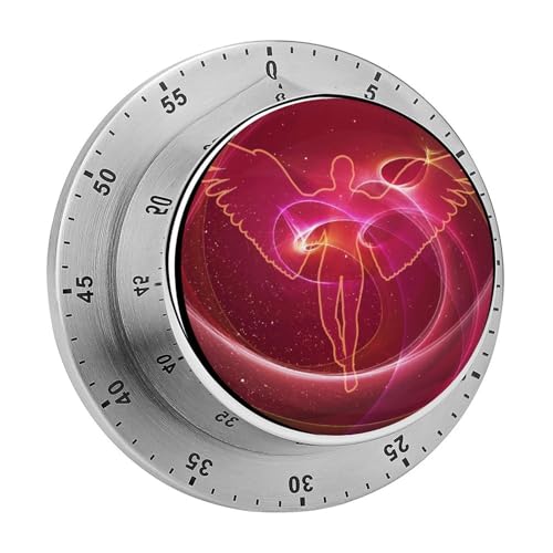 Magnetischer Countdown Engel Küchentimer Stoppuhr Timer Kurzzeitwecker Für Kochen Backen Küche 8cm von YBQLNP