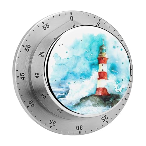 Magnetischer Timer Leuchtturm Küchentimer Countdown Countup Timer Für Klass Kochen Lernen 8cm Magnetischer Timer Leuchtturm Küchentimer Countdown Countup Timer Für Klass Kochen Lernen 8cm von YBQLNP