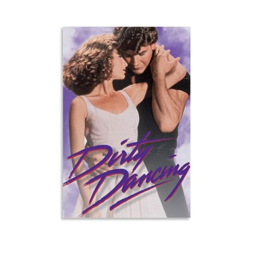 YBRAVO Dirty Dancing Movie Art Poster Dekorative Malerei Leinwand Wandkunst Wohnzimmer Poster Schlafzimmer Malerei,Wandkunst Bilddruck Moderne Familienzimmer Dekor 24x36inch(60x90cm) von YBRAVO