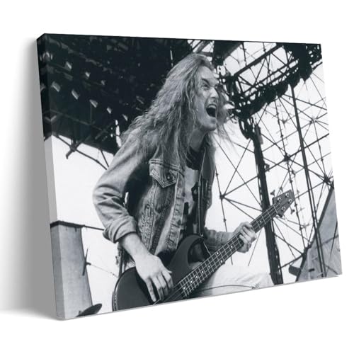 YBRAVO Famous Bassist Cliff_Burton Poster Dekorative Malerei Leinwand Wandkunst Wohnzimmer Poster Schlafzimmer Malerei,Wandkunst Bilddruck Moderne Familienzimmer Dekor 08x12inch(20x30cm) von YBRAVO