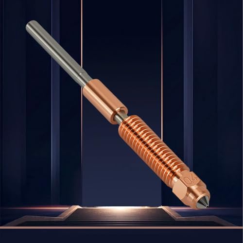 Quick-Swap Nozzle Kit für K2 Plus, 3D Drucker Düse Kit 0.4mm 0.6mm 0.8mm Kupferlegierung und Gehärtete Stahldüse Hochflussdruck Kompatibel mit K2 Plus (K2) von YCBTREE