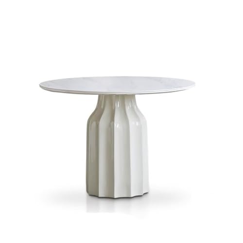 Esstisch Kreative Cremefarben Runde Moderne Esstisch Tab Mit Steinplatte Für Zu Hause, Kleine Wohnung, Einfache Runde Moderne Esstisch Tab Wohnzimmertisch Esstisch Kreative Cremefarben Runde Moderne Esstisch Tab Mit Steinplatte Für Zu Hause, Kleine Wohnung, Einfache Runde Moderne Esstisch Tab Wohnzimmertisch von YCCHAH