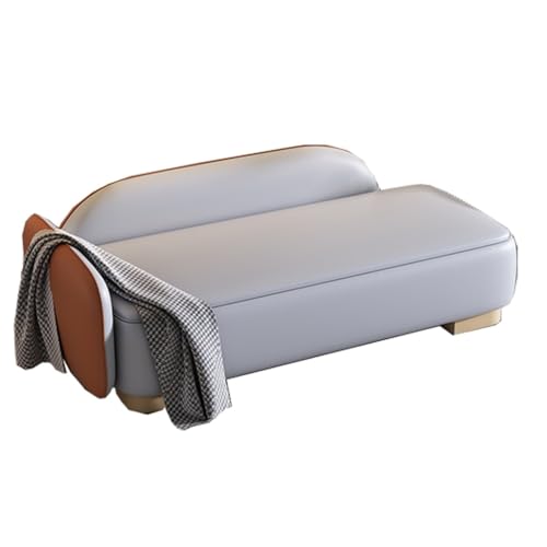 Fußbank Einfache Modern Bett Ende Hocker Schlafzimmer Haushaltsschuh Ersatzpalette Wohnzimmer Sofa Lange Hocker Kleidung Hocker Eingangsbank(B,M 150cm) von YCCHAH