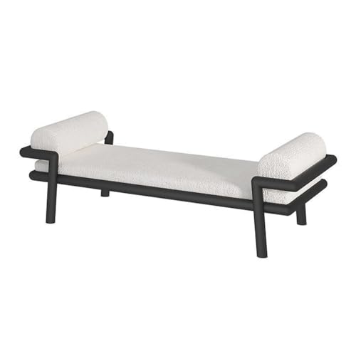 Fußhocker, Schuhwechselhocker, Haustür, Schuhhocker, Türhocker, Garderobe, Sofa, Hocker, langer Hocker, Bettendhocker, Eingangsbank (A,M 100 cm) von YCCHAH