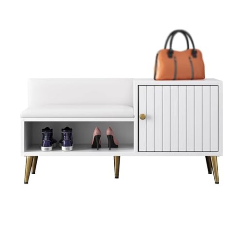 Fußhocker, Schuhwechselhocker, Schuhschrank, Haustüreingang, kann sitzen, Schuhhocker, leicht, luxuriöse Eingangstür, multifunktionale Bank, Eingangsbank (A,M 100 cm) von YCCHAH