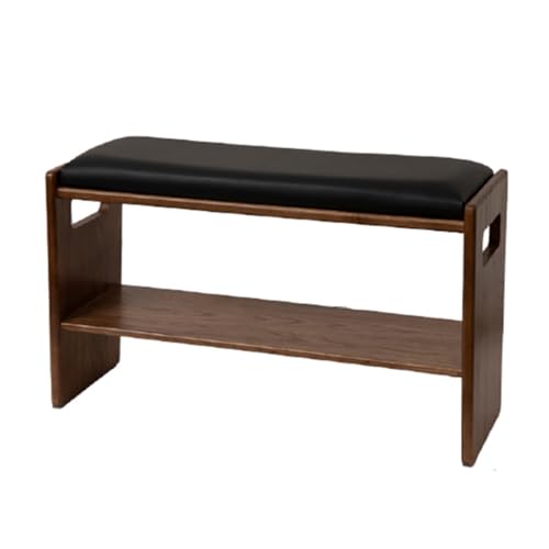 Fußhocker, der das Wohnzimmer betritt, kann auf der nordischen einfachen Bank sitzen, um den Schuhhocker in die Tür zu verwandeln, Eingangsbank (B,S 60 cm) von YCCHAH