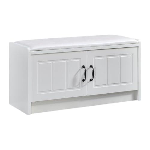 Fußhocker Einfacher Schuhwechselhocker, Schuhschrank, Schuhhocker, Bankhocker, Schuhschrank, Haustür Schuhhocker Eingangsbank(S 60cm) von YCCHAH