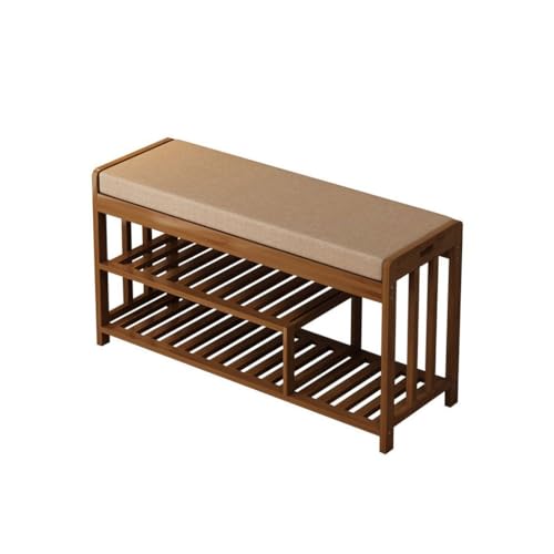 Fußhocker Schuhwechselhocker, Hauseingang Hocker, Schuhschrank, Schuhschrank, Schuhregal, Weiche Taschenbank Eingangsbank von YCCHAH