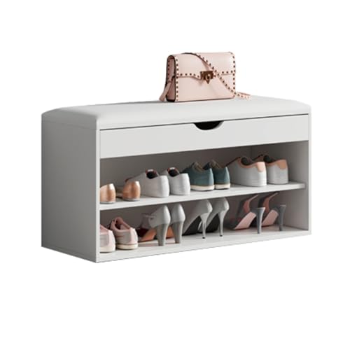 Fußhocker Schuhwechselhocker Haustür Schuhschrank kann in einer einfachen modernen Tür mit Schuhaufbewahrungshocker Eingangsbank (A,S 50cm) sitzen von YCCHAH