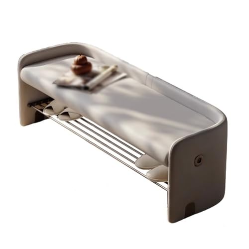 Fußhocker Schuhwechselhocker an der Tür Home Entry Schuhschrank Kann Sitzen Sofa Hocker Lagerhocker Lange Lagerung Schuhregal Eingangsbank(B,L 120cm) von YCCHAH