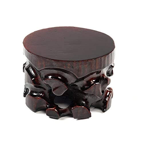 YCCHAH Bonsai-Ständer geschnitzte Vase Basis Handwerk Basis Teekanne Dekoration Vase Display Vase hoch 2,5 Zoll Basis für Holzvase YCCHAH Bonsai-Ständer geschnitzte Vase Basis Handwerk Basis Teekanne Dekoration Vase Display Vase hoch 2,5 Zoll Basis für Holzvase von YCCHAH