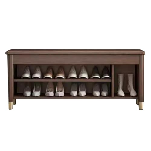 YCCHAH Fußhocker, Haushalts-Schuhschrank, integrierte Aufbewahrung, Schuhwechselhocker, Eingangstür, kann auf der Veranda sitzen, langer Hocker, Eingangsbank (A,100 cm) von YCCHAH