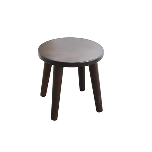 YCCHAH Fußhocker, Massivholz, kleiner Hocker, Haushalt, Schuhhocker, Wohnzimmer, kleiner Hocker, moderner minimalistischer niedriger Hocker, Stuhl, Eingangsbank (C) von YCCHAH