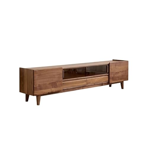 YCCHAH Moderne TV-Ständer 210x40x55cm Walnuss Home Wohnzimmer Entertainment Center, einfacher Massivholz Stand-Aufbewahrungstisch, Aufbewahrungsmöbel TV-Schrank Fürs Wohnzimmer YCCHAH Moderne TV-Ständer 210x40x55cm Walnuss Home Wohnzimmer Entertainment Center, einfacher Massivholz Stand-Aufbewahrungstisch, Aufbewahrungsmöbel TV-Schrank Fürs Wohnzimmer von YCCHAH